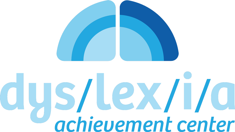 Dyslexia Achievement Center logo reversed